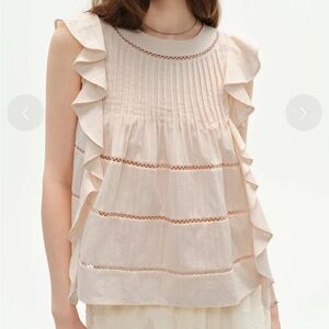 Agness Sleeveless Top by Tamaikentaro